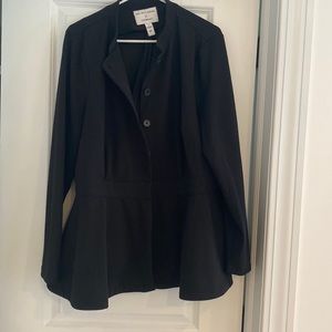 Lane Bryant / Girl With Curves Peplum Blazer